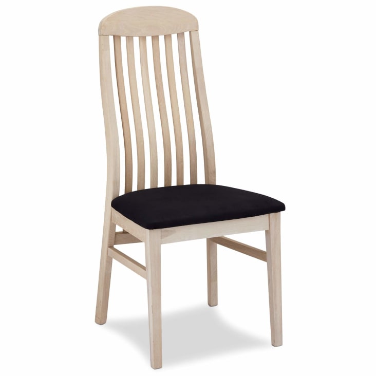Set di 2 sedie in legno blu impagliate CENISIA
