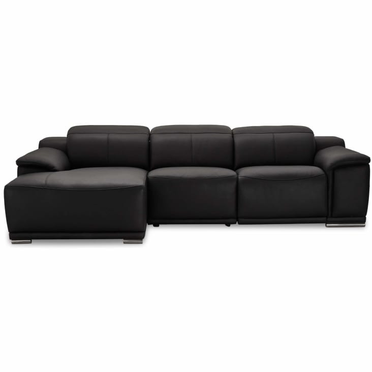 Canapé d'angle 3 places en cuir noir-ALEXA cropped-6