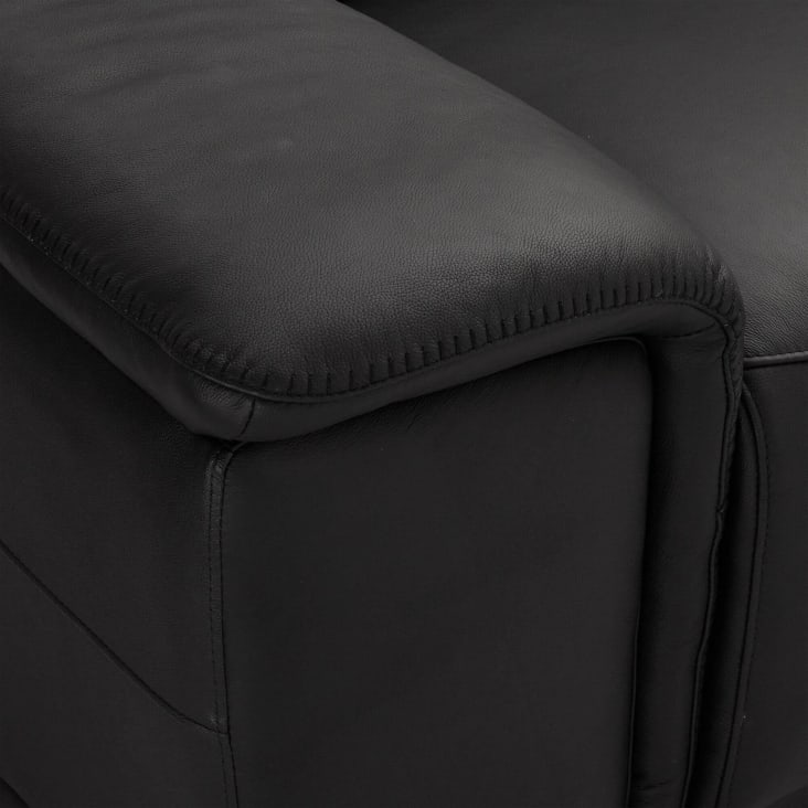 Canapé d'angle 3 places en cuir noir-ALEXA cropped-7