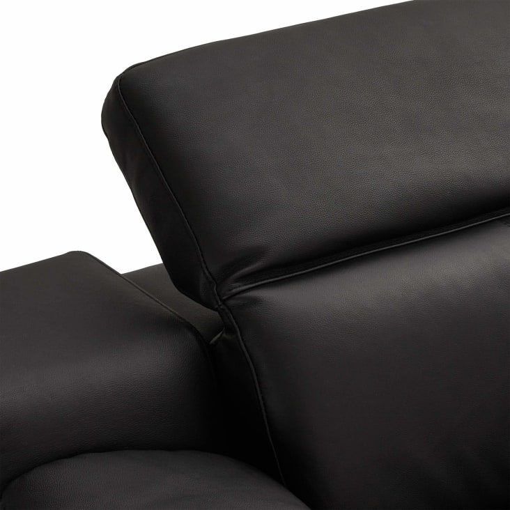 Canapé d'angle 3 places en cuir noir-ALEXA cropped-8