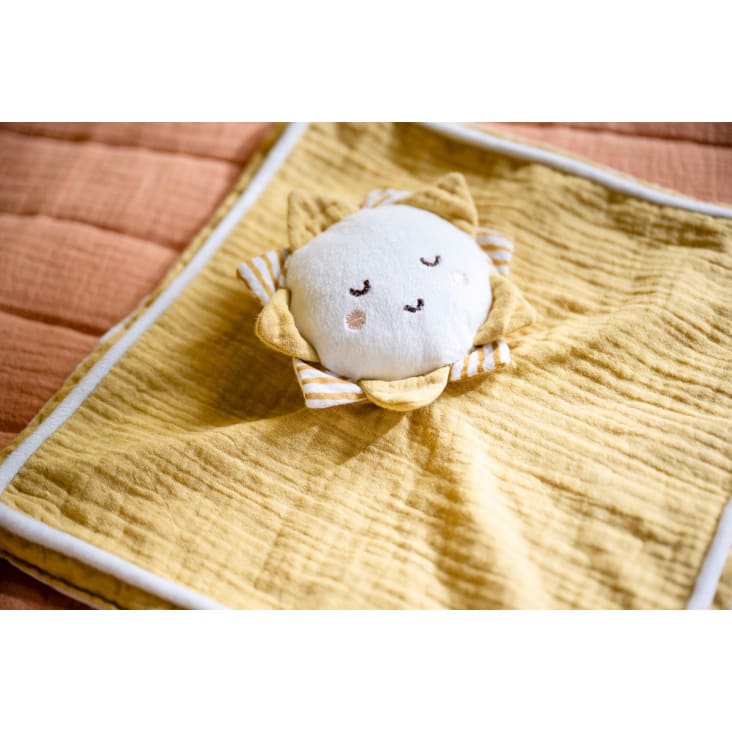 Peluche sole in cotone bianco Sunlight Maisons du Monde