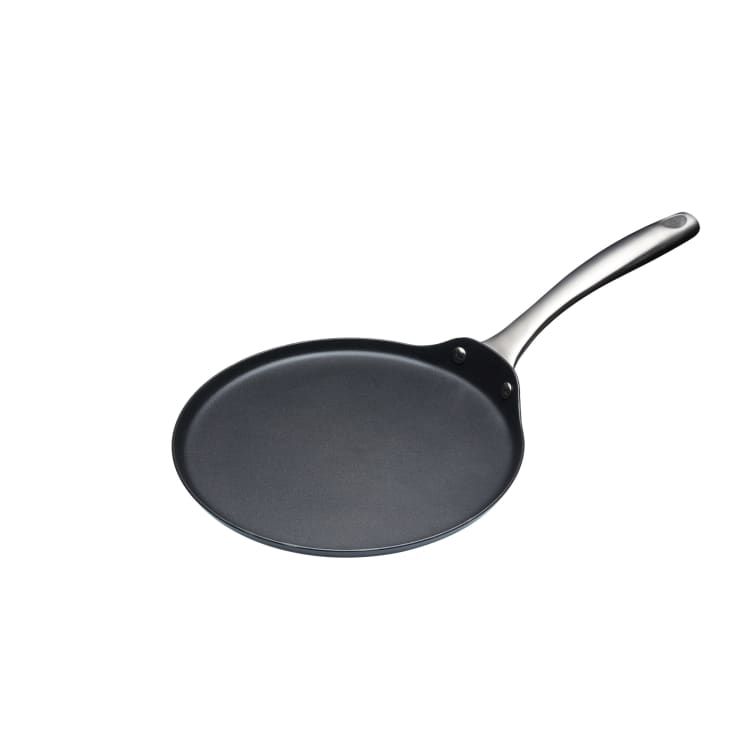 Teglia per pancake 24cm - induzione - acciaio al carbonio nero