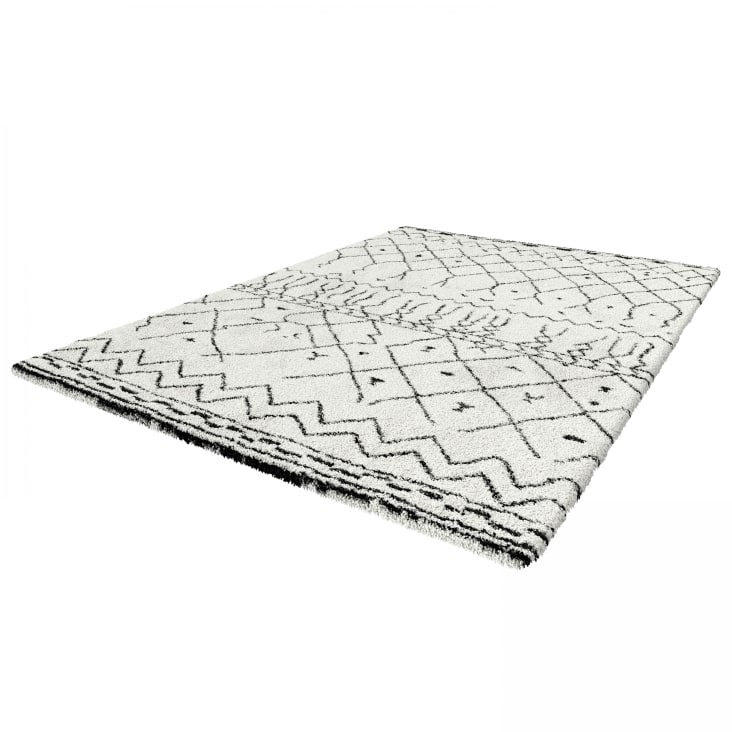 Tapis Salon Shaggy 160 x 230 cm - Descente de lit Tapis Poils Longs