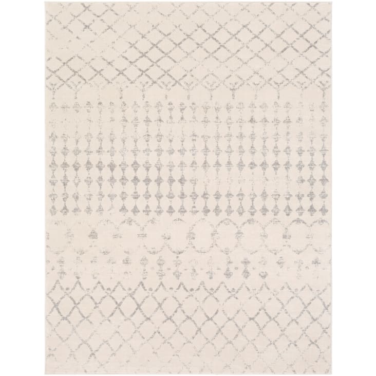 Tapis Olga crème motif géométrique 160x230 cm