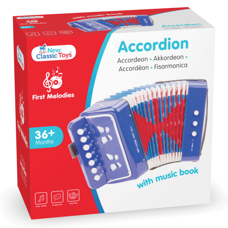 Accordéon enfant - Accordéon jouet musical confetti - Janod