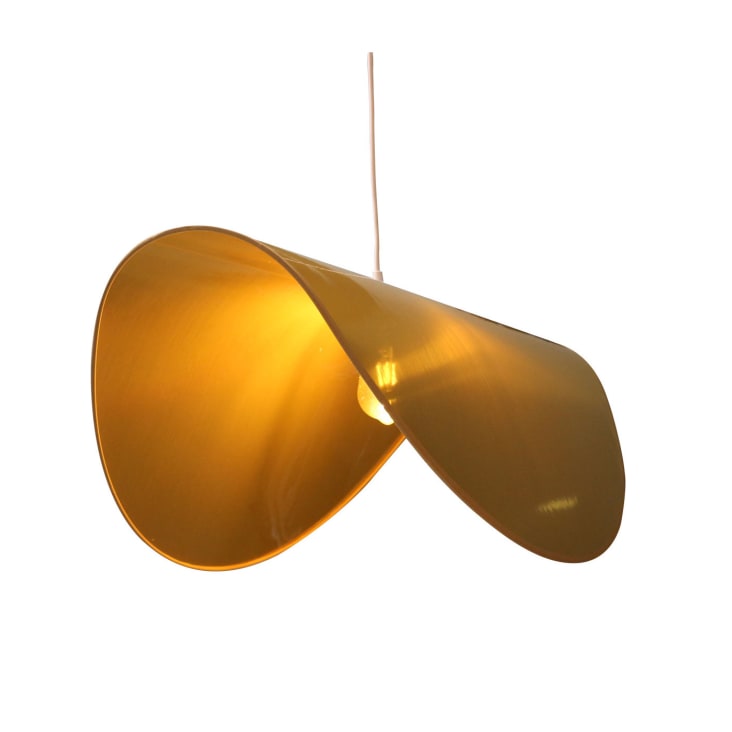 Suspension Vague doré Ø 80 x H 30 DESIGN Maisons du Monde