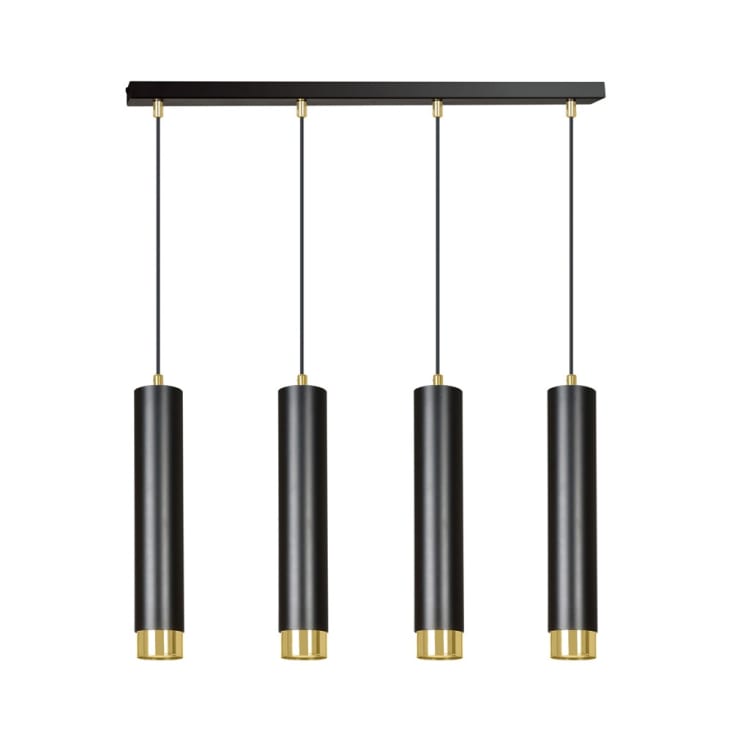 Hangende Lampe Garda Quatro Ring Schwarz main image 1