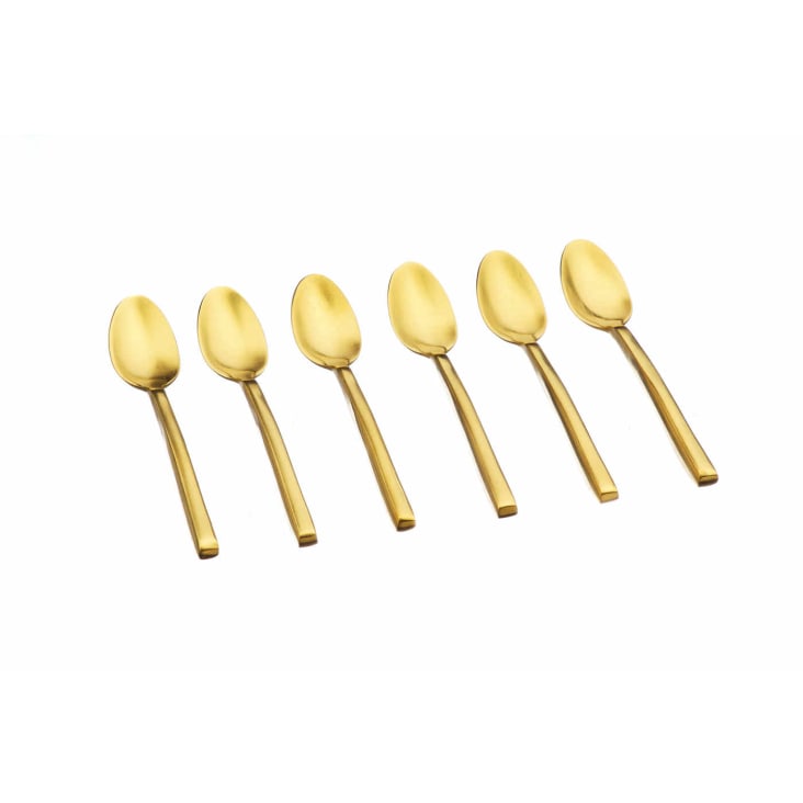 Gosknor 4pcs Petites Cuillères En Bois, 16cm Set De Cuillères