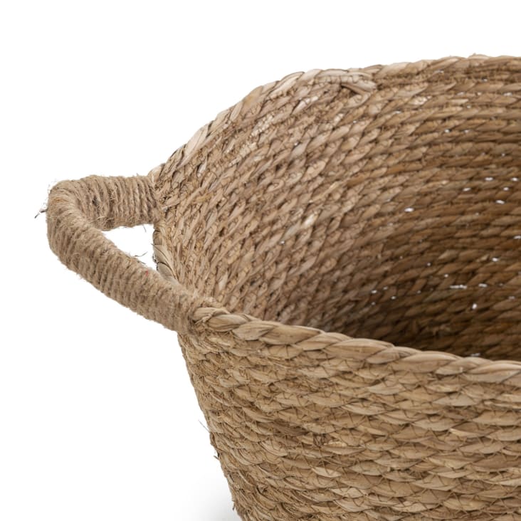 Panier En Osier Avec Anses 5five Simply Smart - 53x20x32,5 Cm