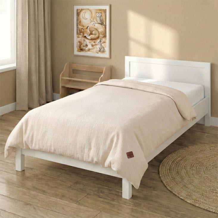 Ciel De Lit Sevira Kids - Gaze De Coton Pour Lit Cabane - Made In France