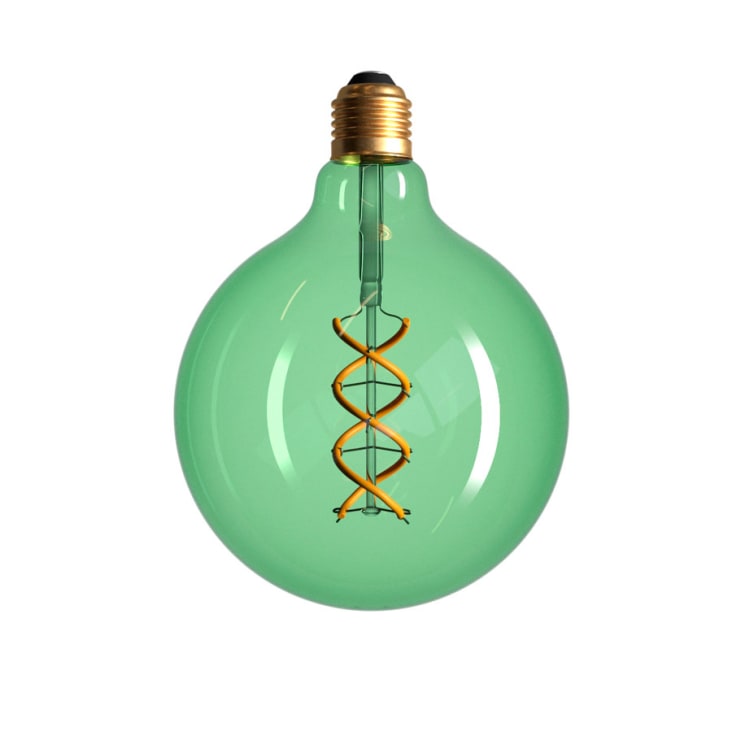 Green - Lampadina LED decorativa colorata verde, attacco E27, 4,5W