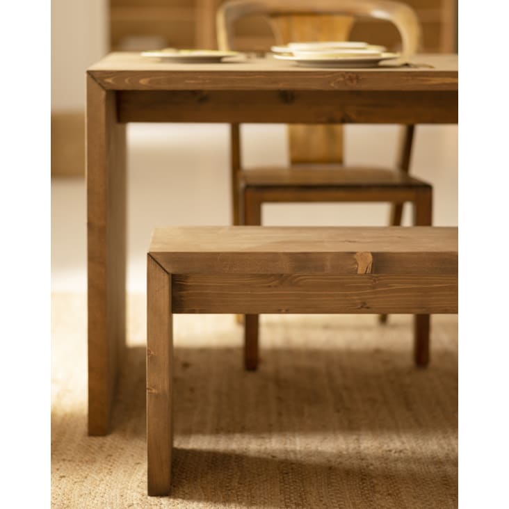 Basicmadera  Ideas para una mesa de comedor de madera maciza