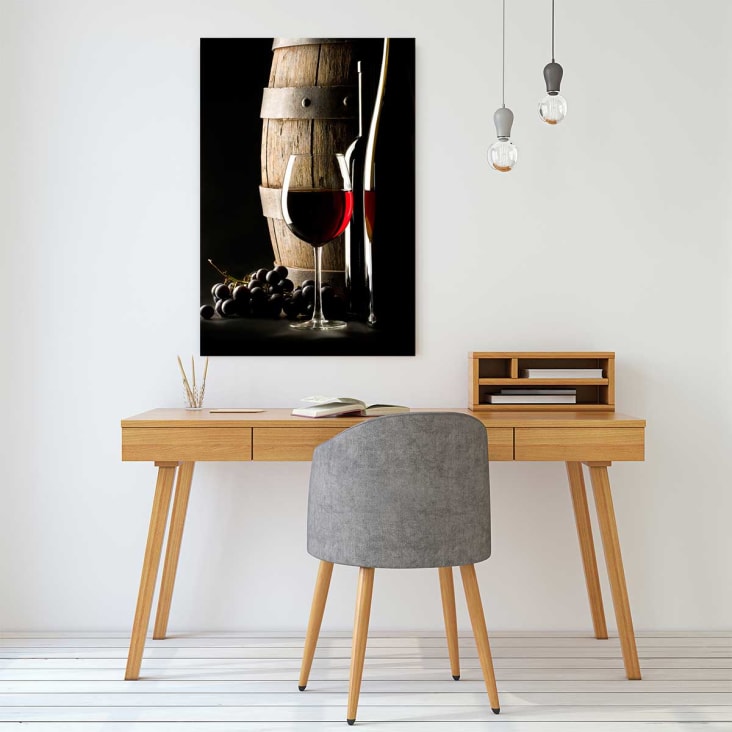 islandburner Quadro su tela Natura morta Frutta Vaso Fiori Splendidamente collocati Quadri Stampe Immagini Murale Decorazione da parete