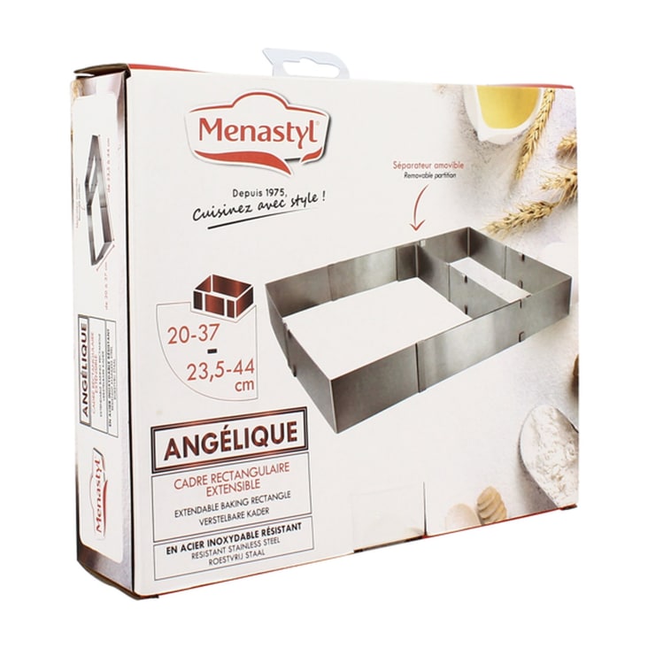 Renberg Plateau Four Rectangulaire Inox - Anti-adhésif 28x20x6cm - Parfait Pour Lasagnes