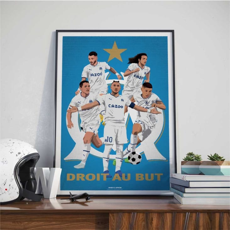 Affiche Marseille 30x40cm