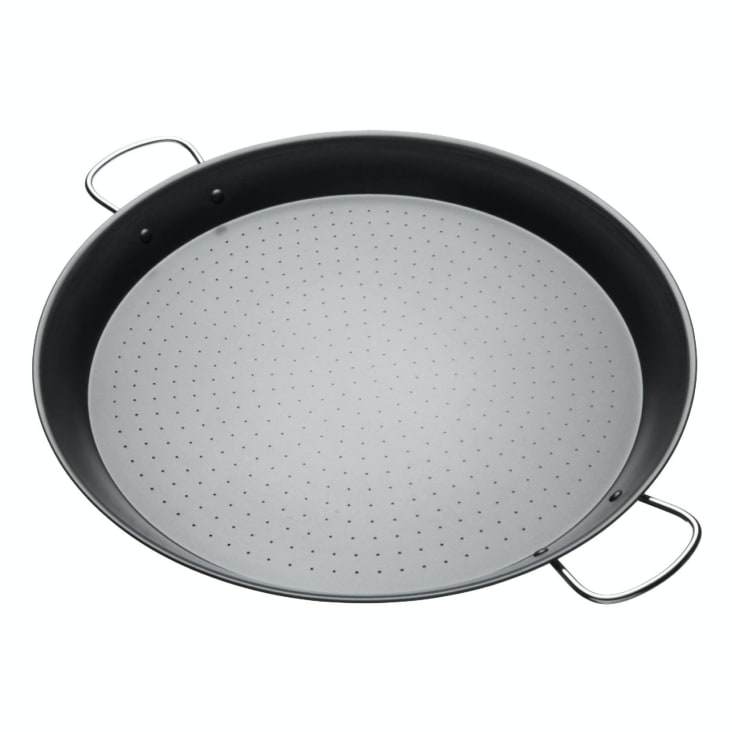 Toddmomy Poêle À Frire En Acier Inox Nid D'Abeille 12 Pouces Poêle Antiadhésive Pour Cuisson Uniforme Œufs Viandes Fruits De Mer Avec Poignée Ergonomique