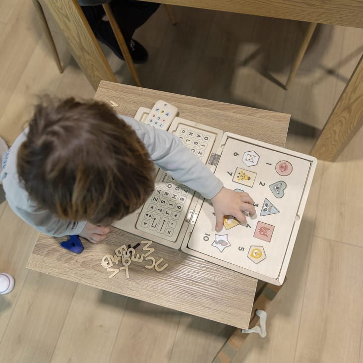 Ordinateur portable en bois - Jeu d'imitation en bois – Keur d'Enfant
