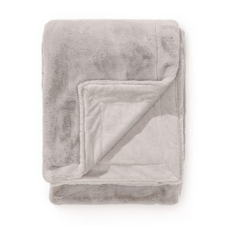 Manta gris 150x200 DAVE Maisons du Monde