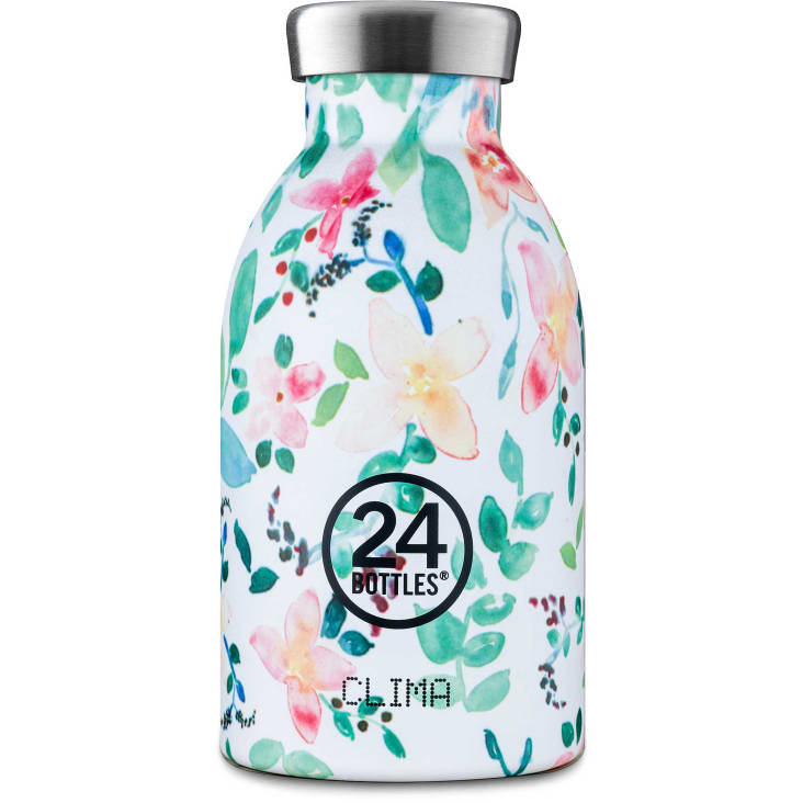 Borraccia in acciaio inox di colore fantasia 15x7.30x7.30 Silk