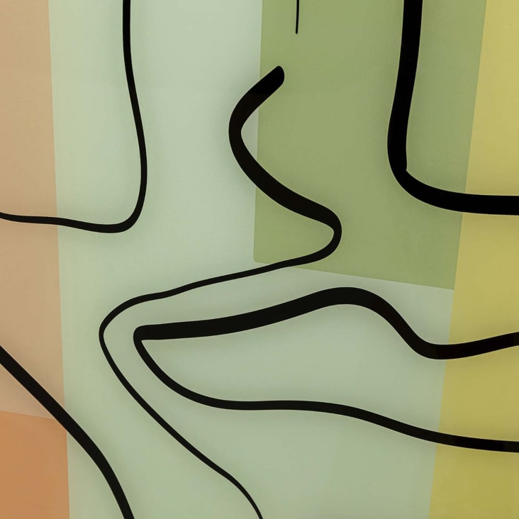 Tableau design Terracotta Landscape (1 Part) Vertical - Tableau abstrait -  Tableaux