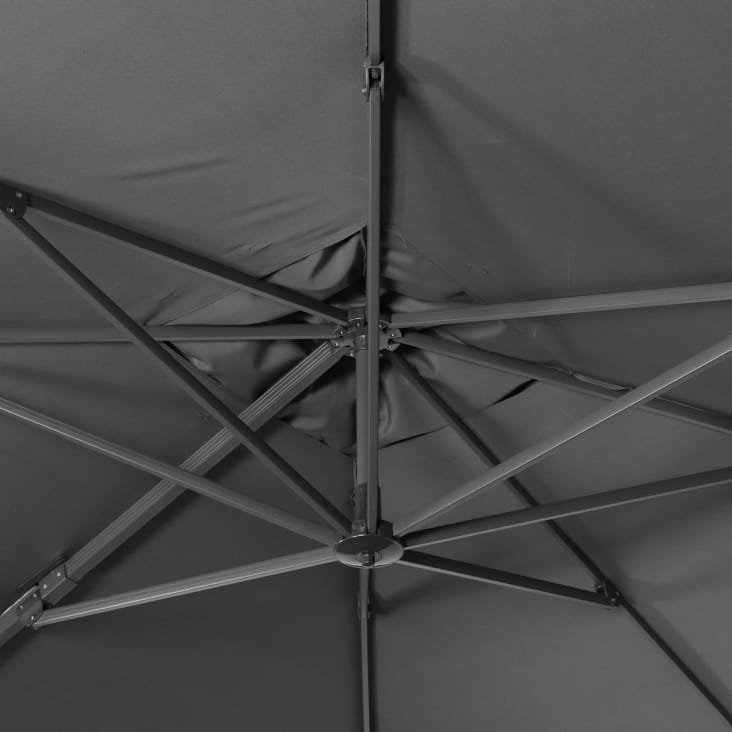 Parasol déporté gris 3x4m + dalles-Wimereux + dalles 50x50cm cropped-6