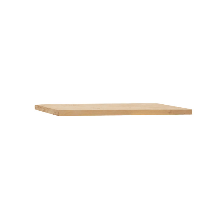 Étagère flottante en bois de sapin marron 80x3,2cm-Melva