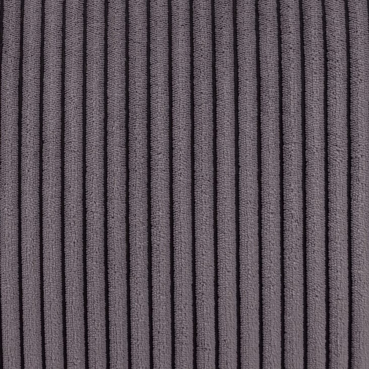 XXL Sitzsack-Sofa aus Cord, Grau cropped-6