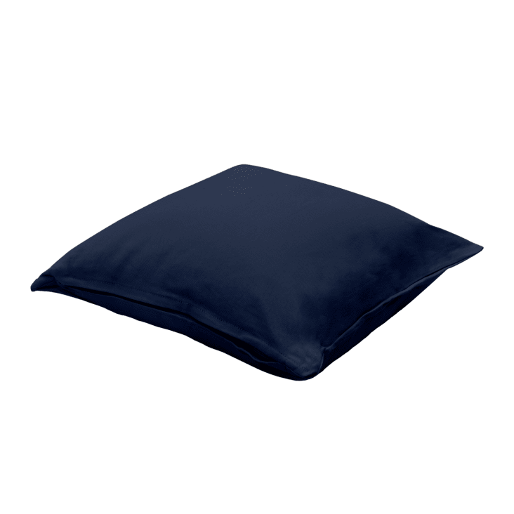 Coussin Extérieur En Coton Bleu Marine