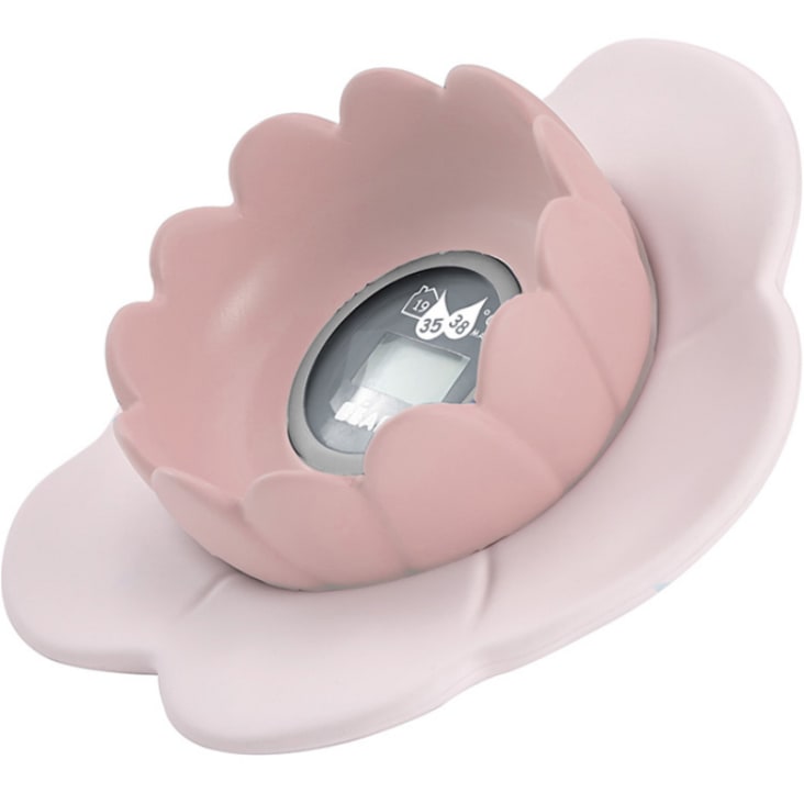 Thermomètre de bain bébé avec écran digital rose BAIN/SOIN