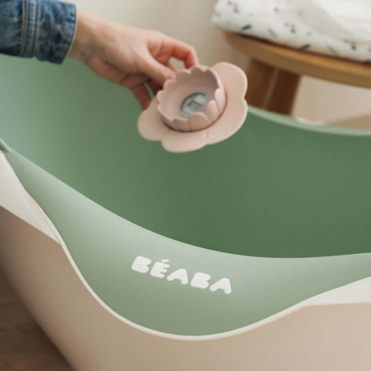 Thermomètre de bain bébé avec écran digital rose BAIN/SOIN