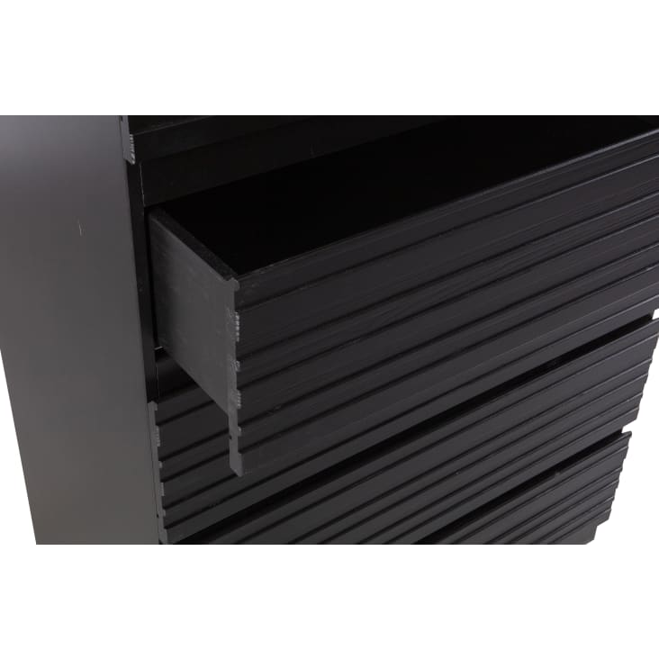 Cabinet en bois noir-Jente cropped-7