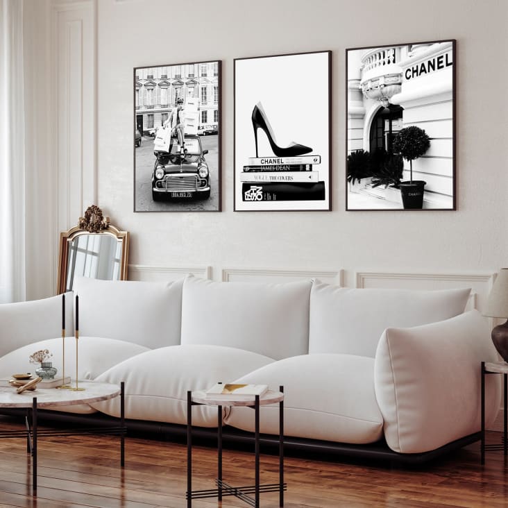Galería de cuadros con marco negro - Moda DÉCORATION MURALE