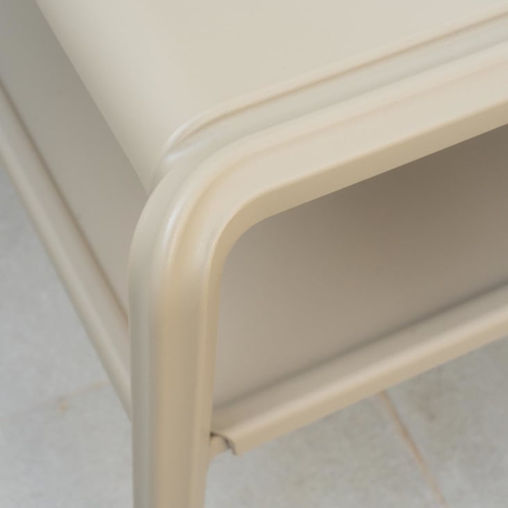 Mesa auxiliar plegable madera color claro 40x40x45 - Java Light - Kerama