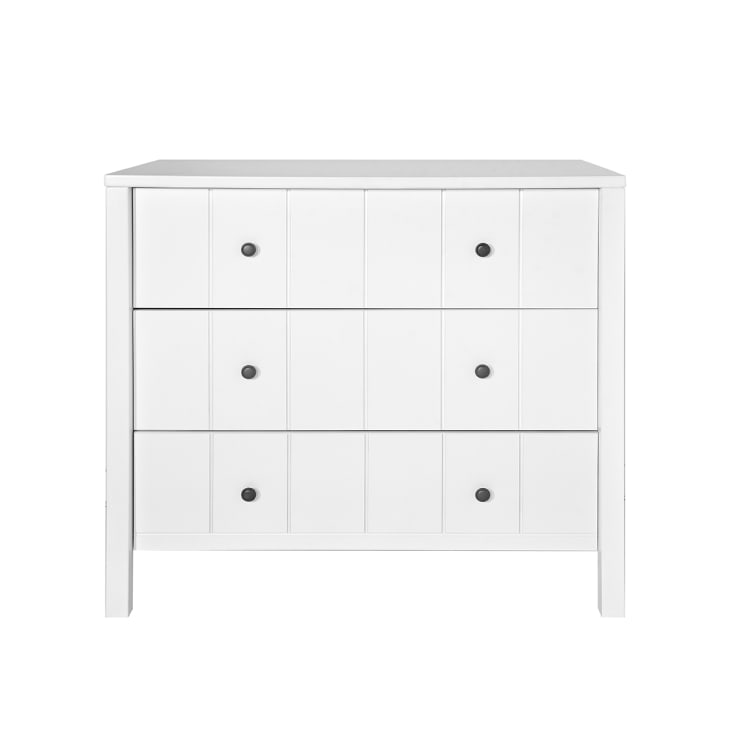 Commode 3 tiroirs blanc-Allpin cropped-2
