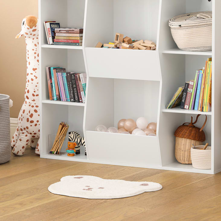 Pinolino Libreria Per Bambini Ando - Bianca, Legno MDF, 50x32x26 Cm, Design Scandinavo, Dai 3 Anni - Foto 4