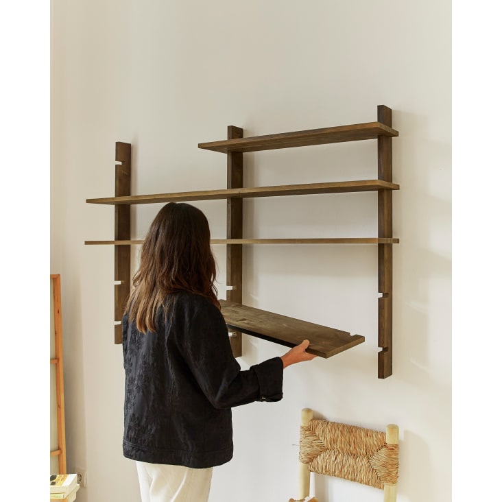 Vaisselier Moderne Conforama Marron Clair – Portes Vitrées Et Tiroirs