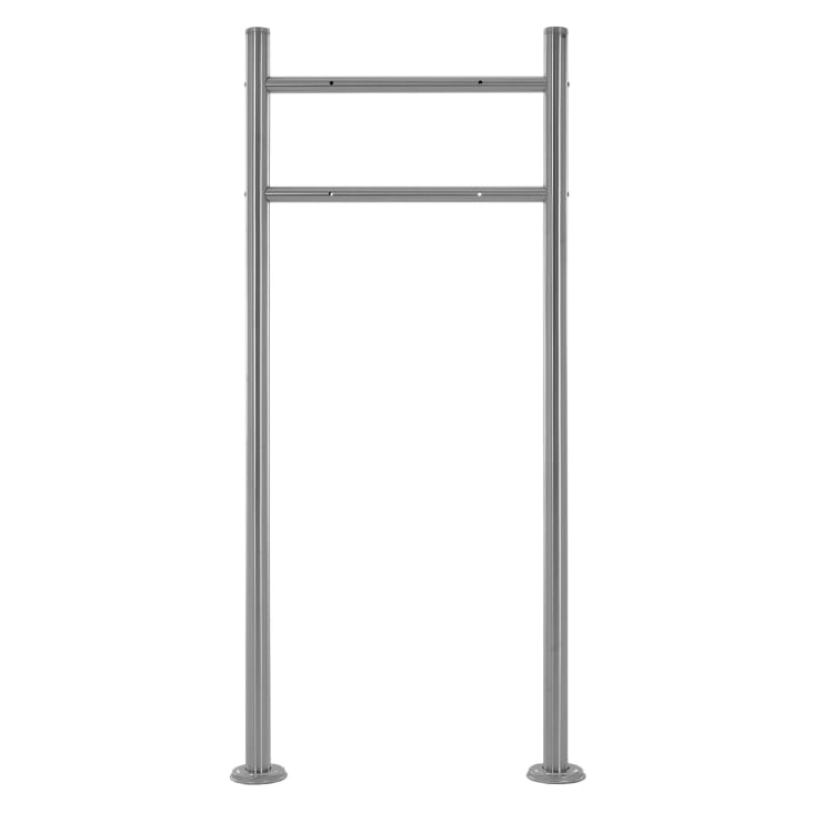 Buz n exterior con compartimento para peri dico y soporte