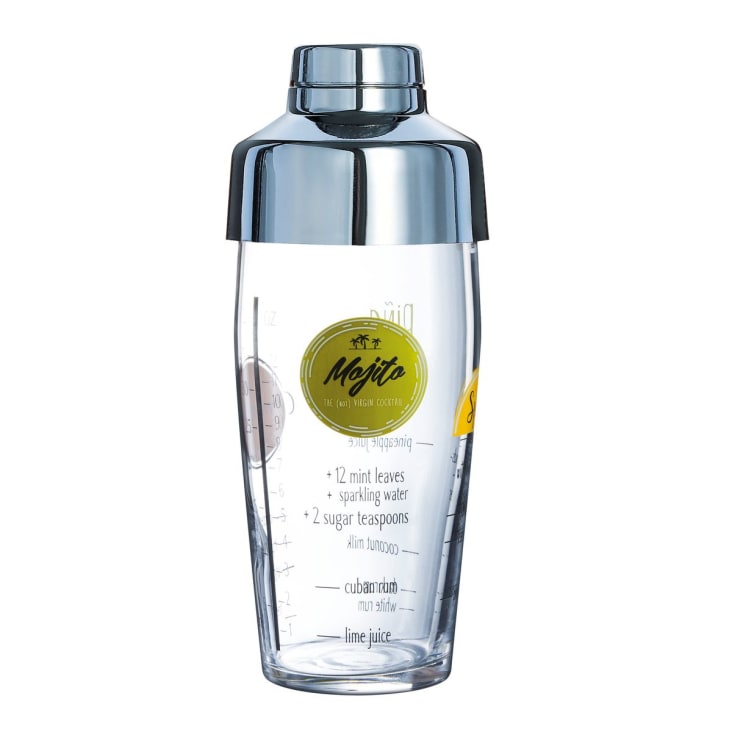 Shaker + 4 verres Mojito COCKTAIL BAR Maisons du Monde