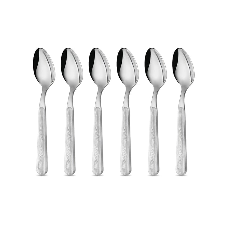 Amefa Contour Urfé Set 12 Cucchiaini Da Caffè - Acciaio Inox 18/0, Finitura Lucida, Qualità Professionale Per Ristorazione