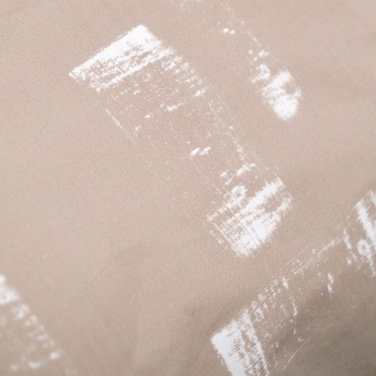 Parure de lit en Polyester Marron 220x240 cm cropped-2