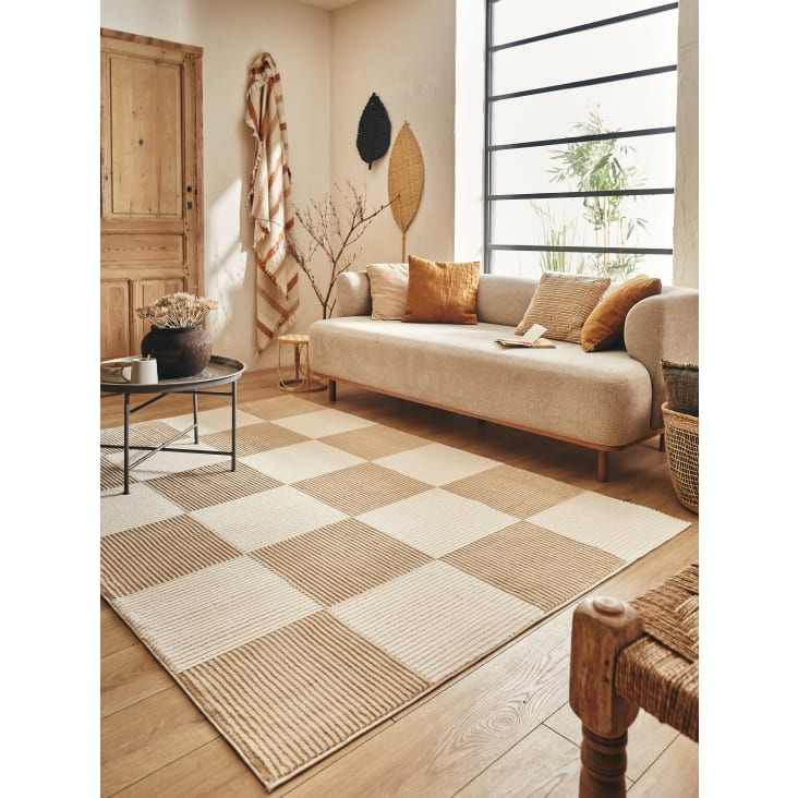 Tapete de juego para decoración de comedor, sala de estar, alfombra gris  rectangular para dormitorio, piso de azulejos, tapetes para sillas de  oficina