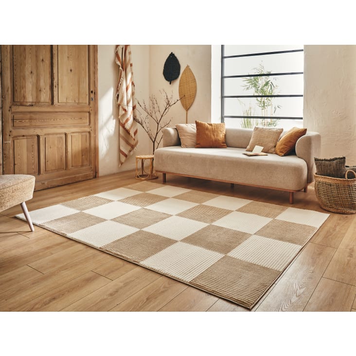Tapete de juego para decoración de comedor, sala de estar, alfombra gris  rectangular para dormitorio, piso de azulejos, tapetes para sillas de  oficina