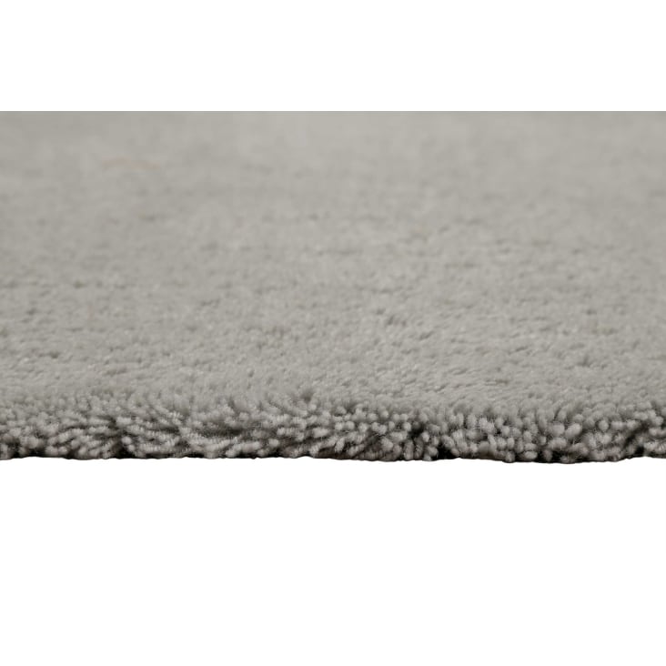 Tappeto a pelo corto in pura lana vergine color grigio chiaro 90x160  Greenwood rug