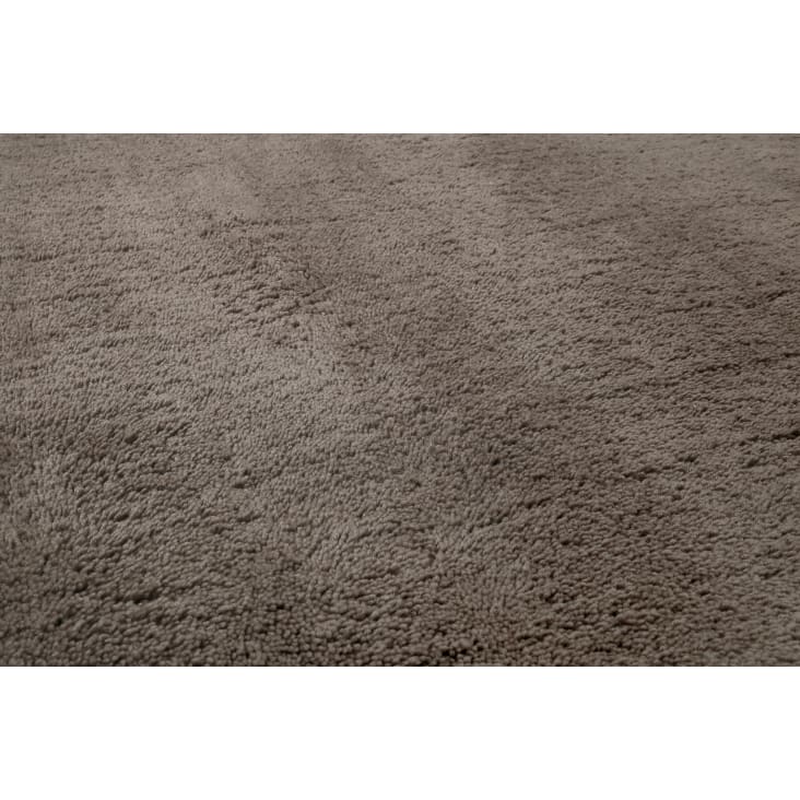 Alfombra de lana virgen de pelo corto, marrón, 70x140 GREENWOOD RUG ...