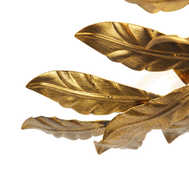 Grandi foglie d'oro plafoniera LED - Quazar