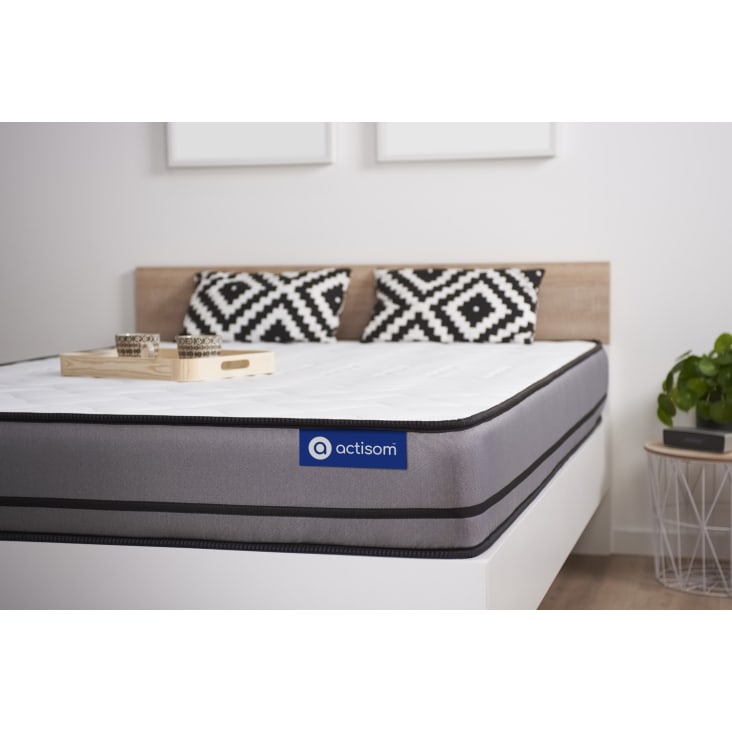 Matelas Latex + mémoire de forme ACTILATEX TOUCH 140x190 3zones de