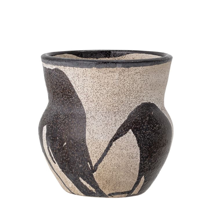 Phoenix Vine Vaso In Terracotta Autoirrigante 25,4 Cm – Nero Con Serbatoio In Vetro Per Piante Da Interno