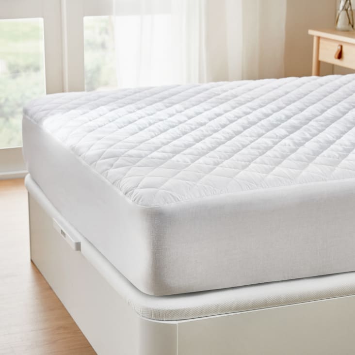 Protector de colchón de punto impermeable 90x190/200cm Essential