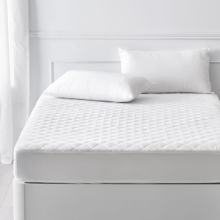 Home Heavenly®- Cubre colchón Reversible Alisa, Extra Suave, 100%  Microfibra, Tratamiento con Aloe Vera