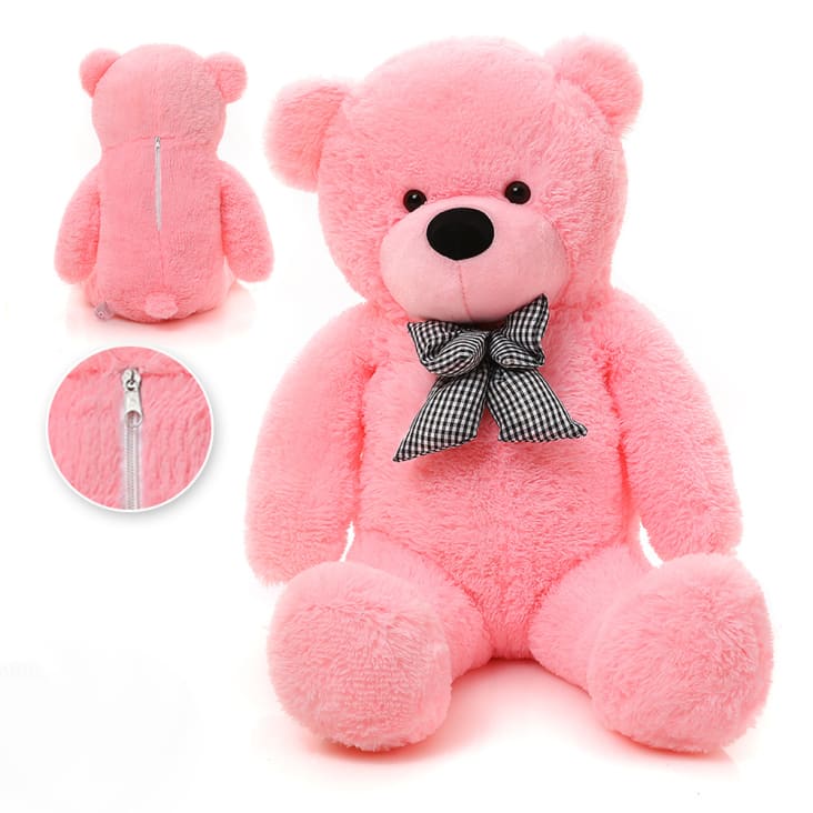 Universal - Peluche ours en peluche géant farci rose (80 cm) - Doudous -  Rue du Commerce
